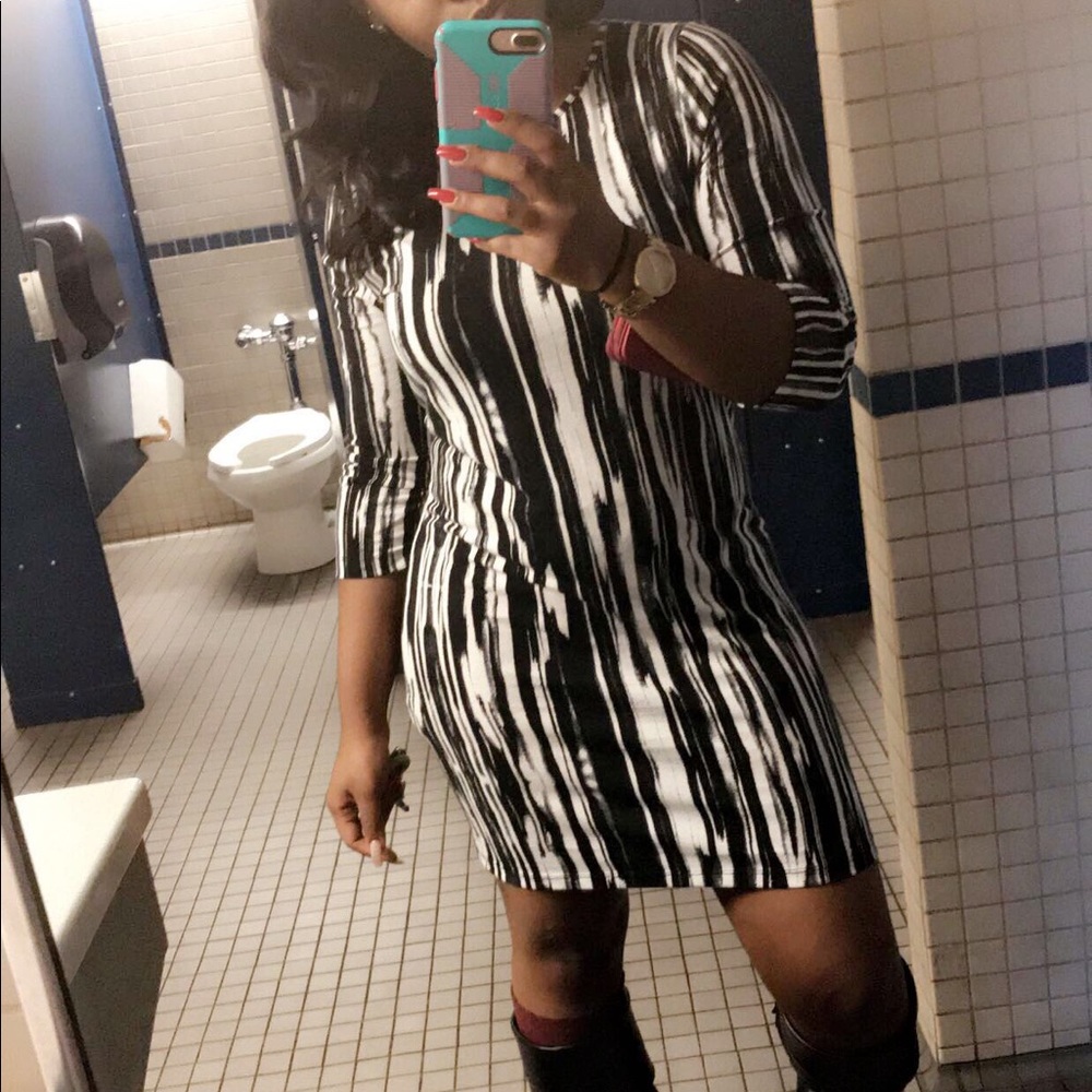 Black & White Dress